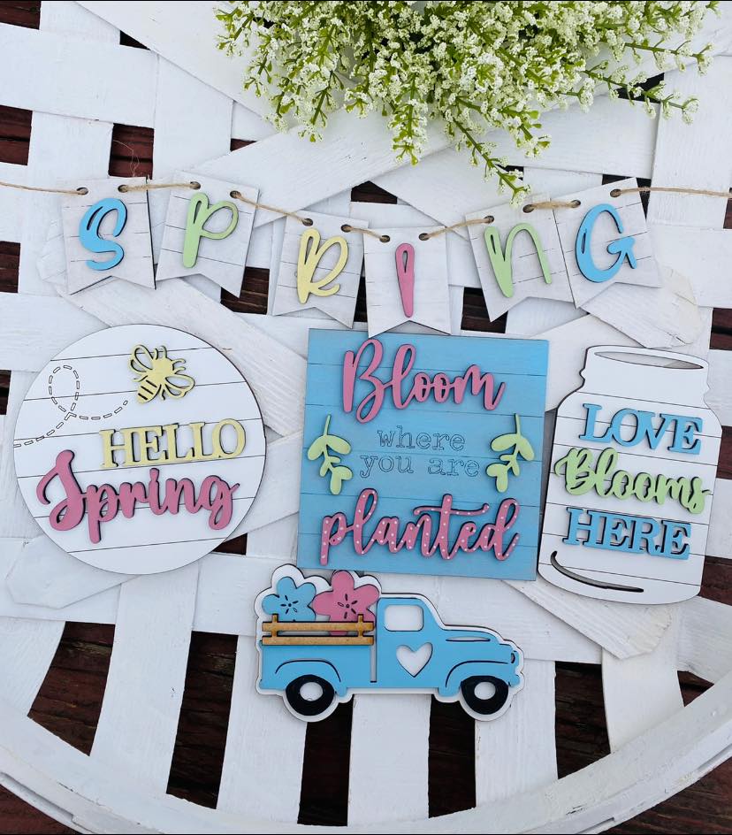 Bloom where you are planted set
