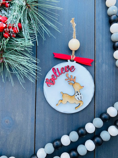 Believe ornament