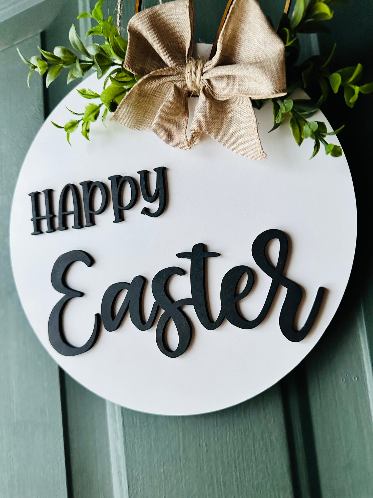 Happy Easter mini door hanger