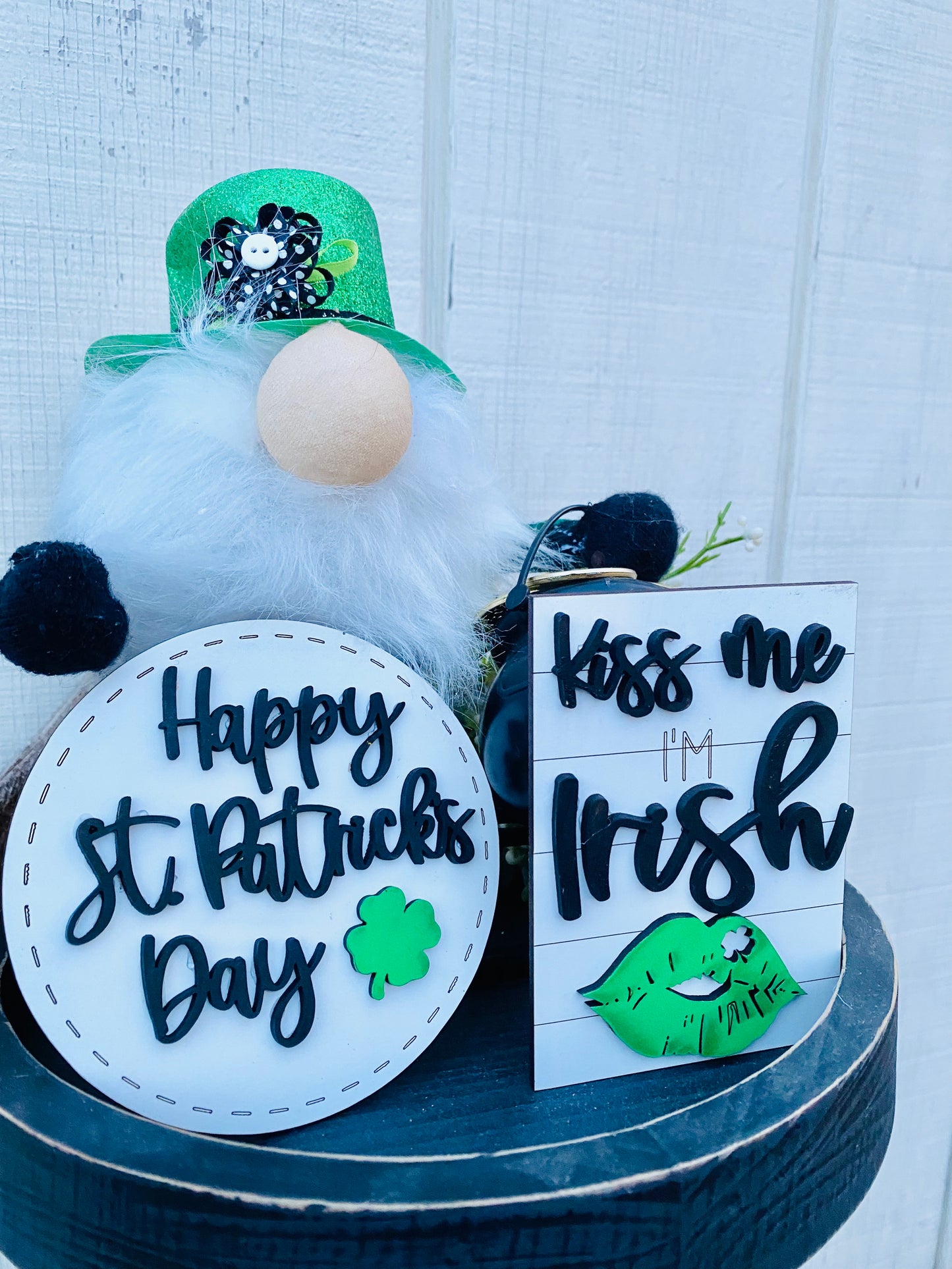St.Patrick’s day tiered tray Set