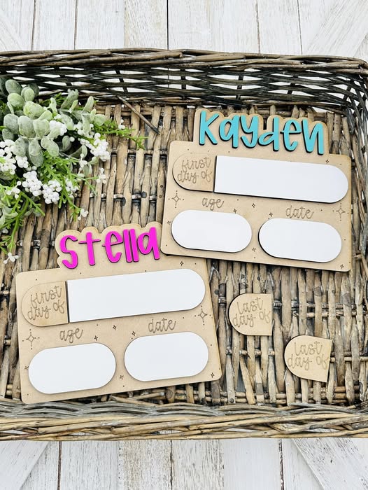 Back to school signs