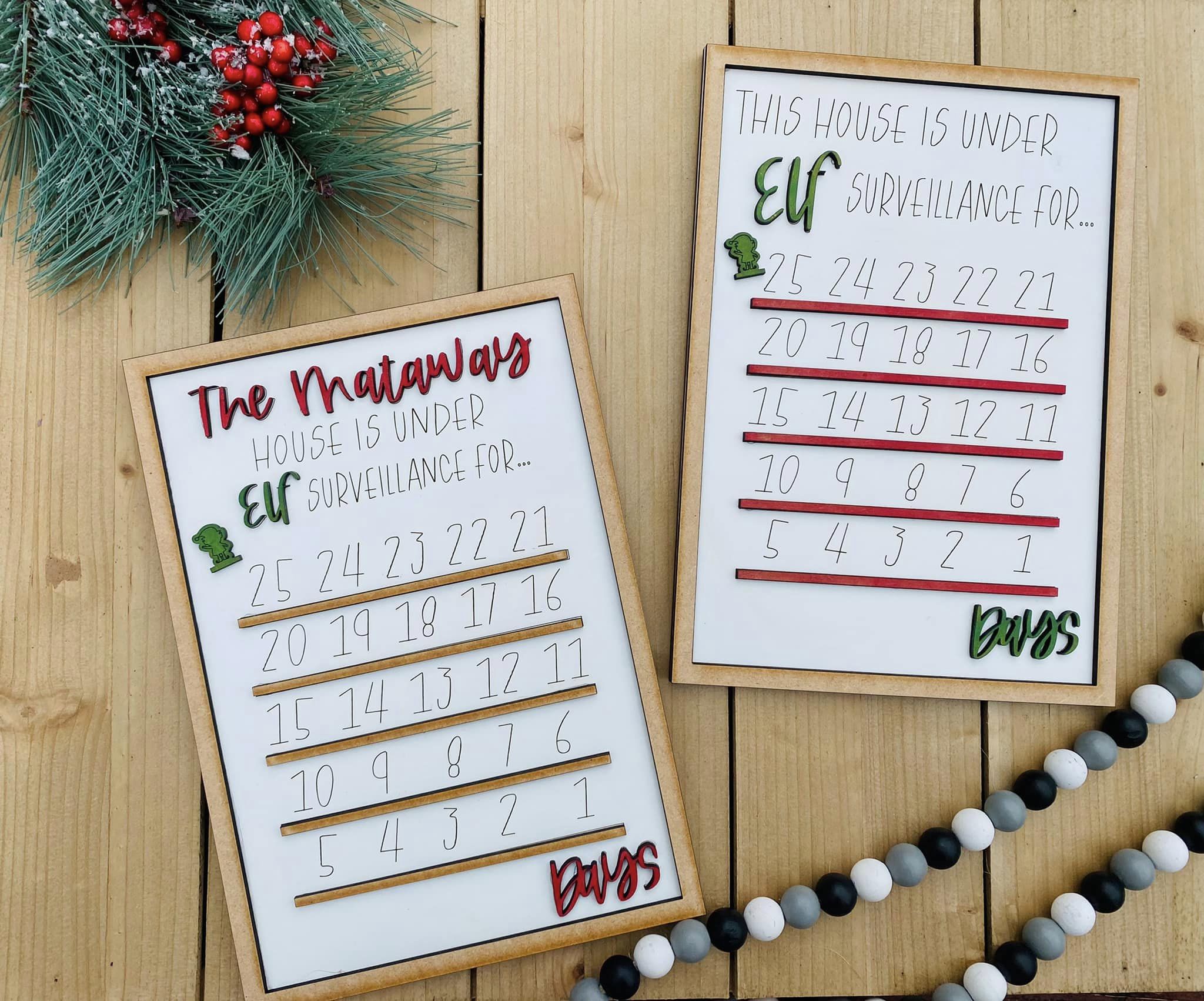 Elf Countdown to Christmas MelRae Design Wholesale