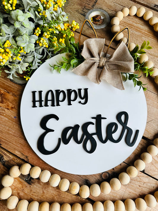 Happy Easter mini door hanger